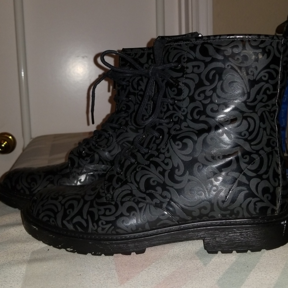 Vera Wang Combat Boots